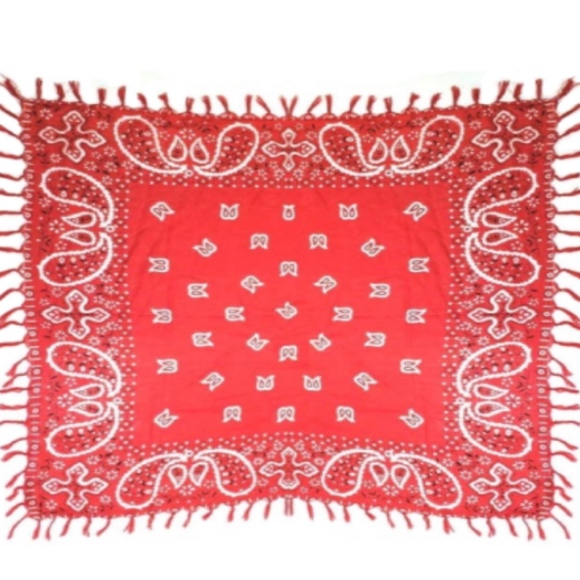 Bandana Square Scarf - Picture 2 of 2